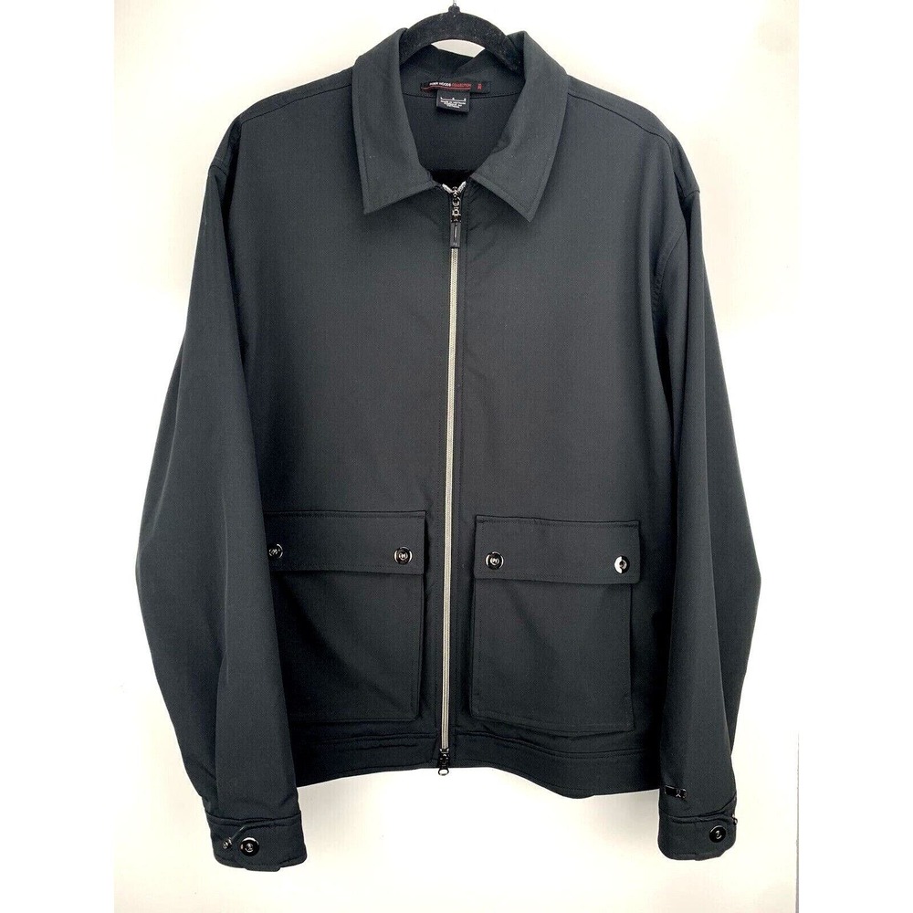 Tiger Woods Collection Jacket Black Size L Wind Water Resistant Golf 382784-010